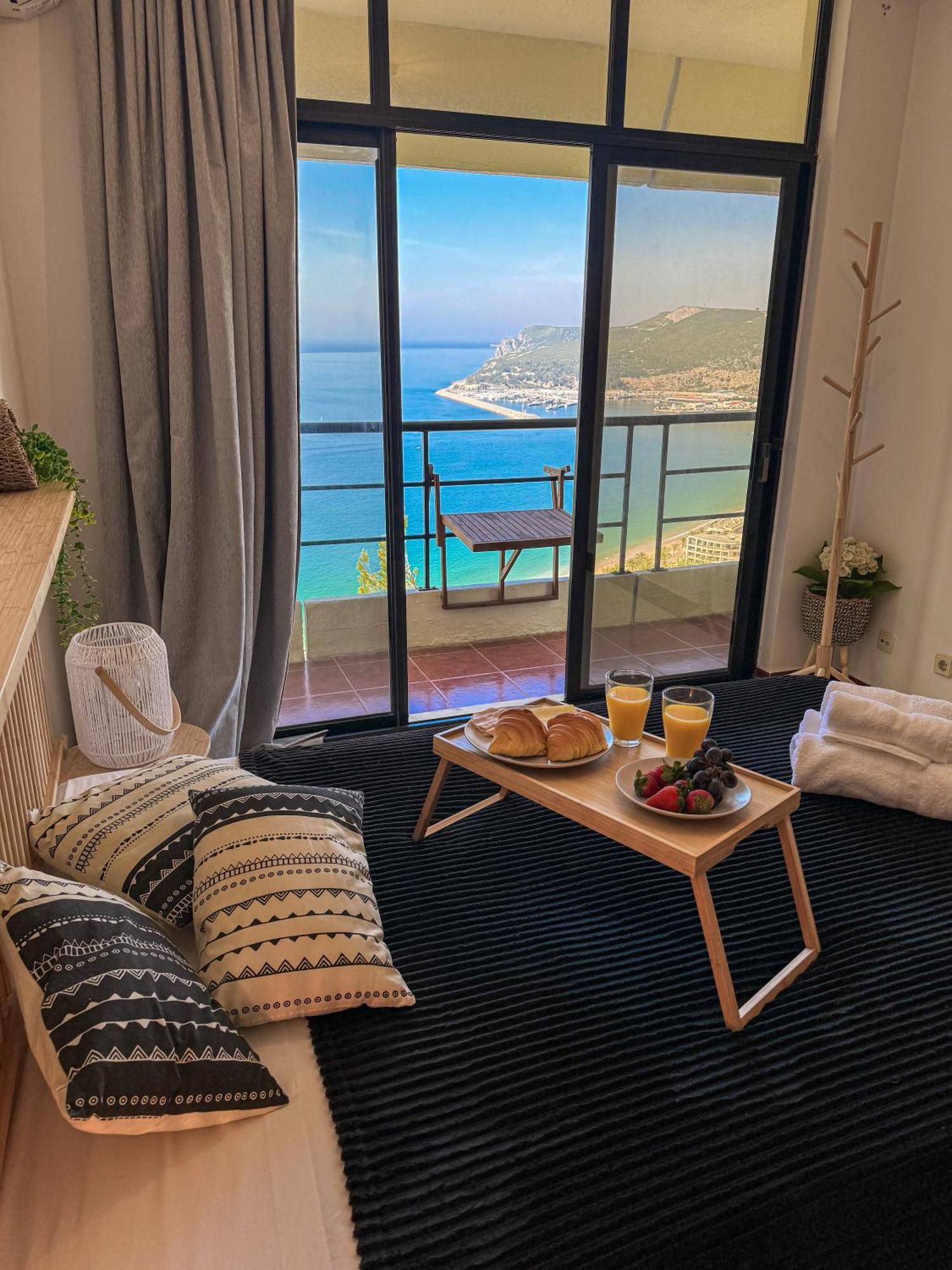 Penthouse Ocean View Sesimbra - Parking @Center Lejlighed Eksteriør billede
